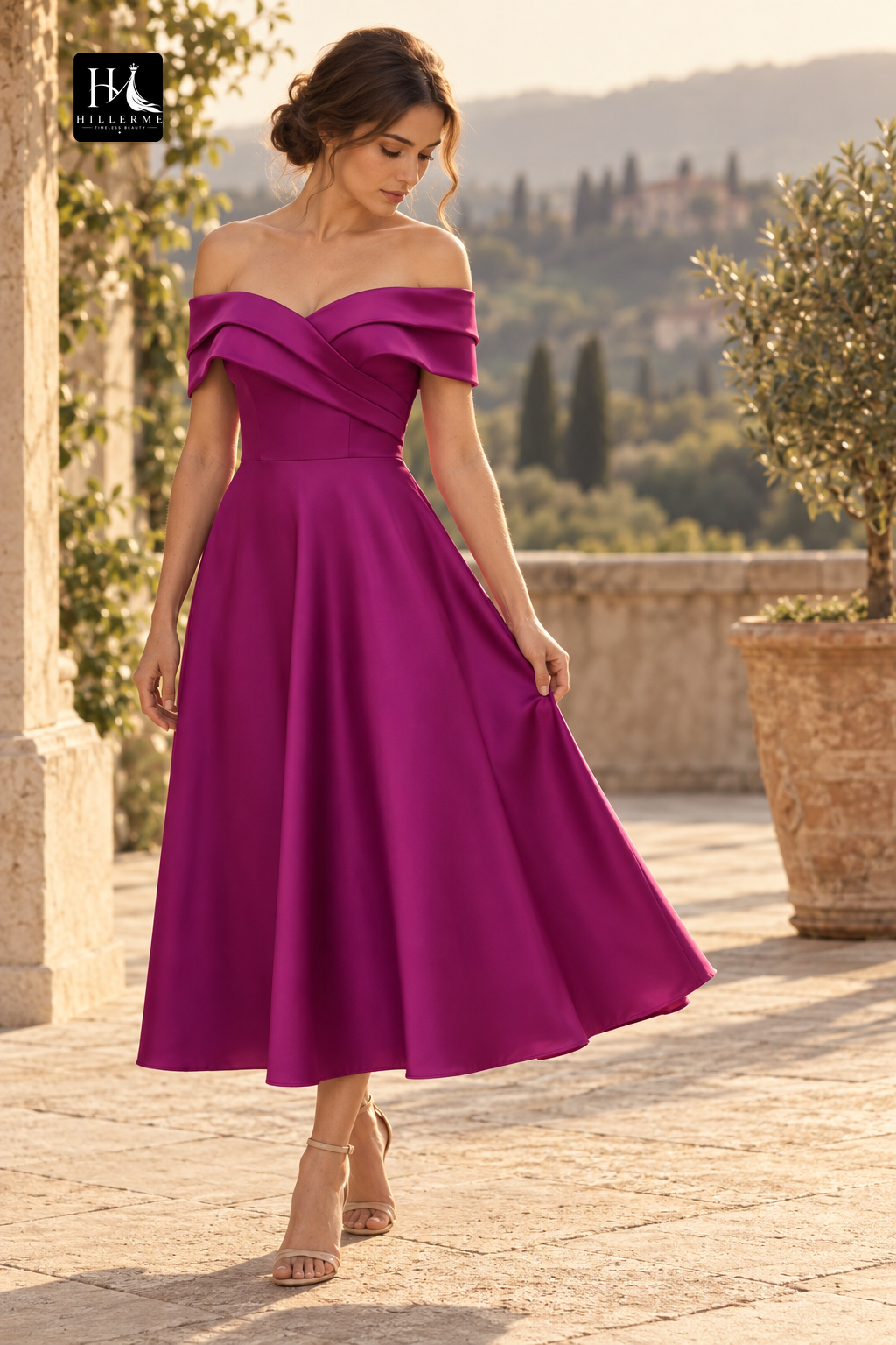 Sleeveless Sweetheart Satin A-Line Pleated Ankle-Length Mother of the Bride Dress